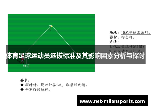 体育足球运动员选拔标准及其影响因素分析与探讨